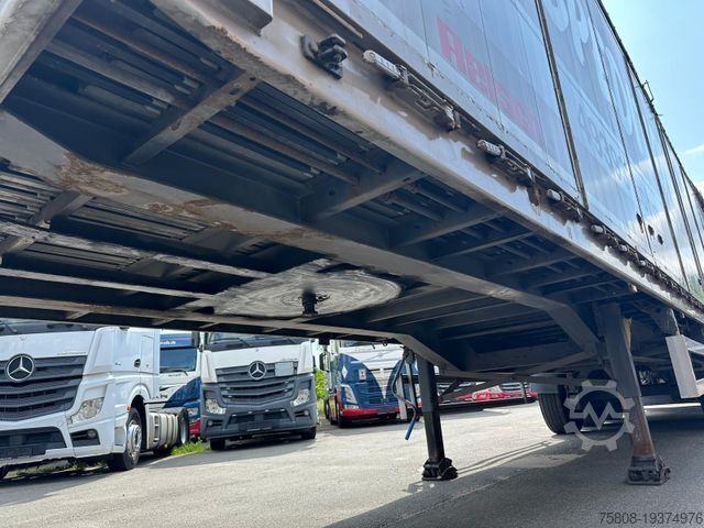 Walking floor semitrailer REISCH Walkingfloor Faltwand/Seitliche Türen Stapler