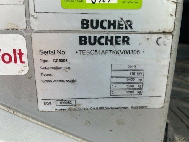 Spezial-LKW Bucher Citycat 5006 Klima/Euro6