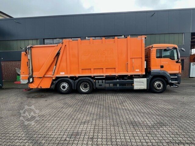 Garbage truck MAN 26.320 6x2 TGS Zöller X2E evo26/Euro6