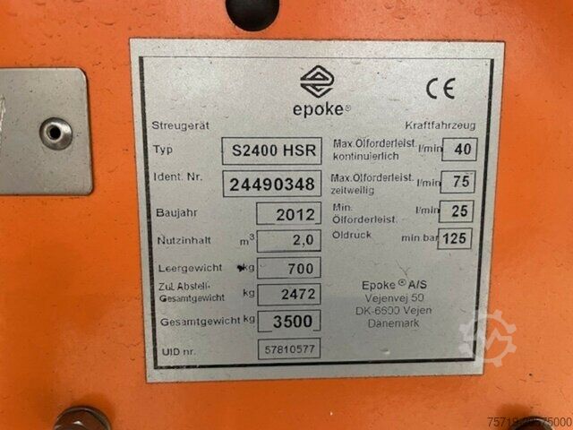 Sonderausbau-Transporter Multicar M30 6x4 EEV Winterdienst/Salzstreuer