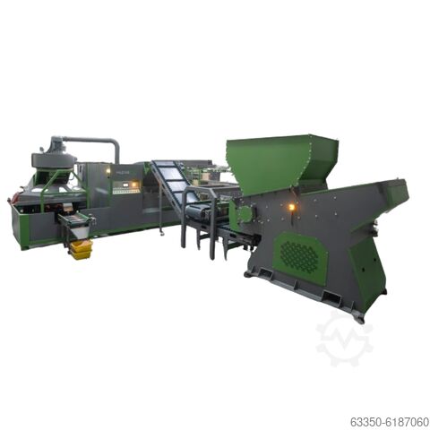 Shredder, Granulator, Separator Mizar Makina Ltd.Sti. CUA L3 - Cable Recycling Line