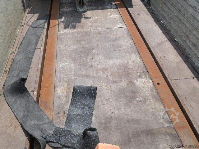 Open semitrailer FLOOR FLO-17-30K1, Rollkran Kennis, Hatz-Motor,Gelenkt