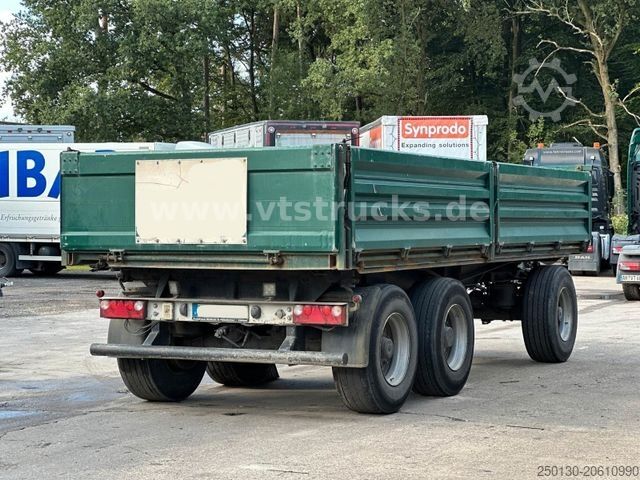 Dreiseitenkipper Anhänger KÖGEL AK 24 3-Achs Deichsel Anhänger