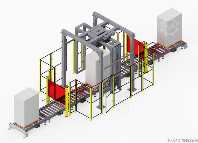 Automatic swingarm strechwrapper REO-PACK