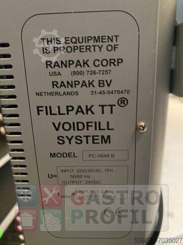 UNTERGESTELL FILLPAK TT & FILLPAK TTC Ranpak Fillpak TT