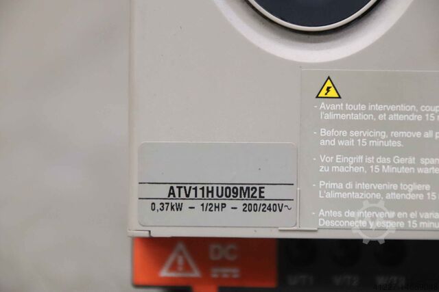 Frequency converter 0.37 kW Telemecanique ATV11HU09M2E