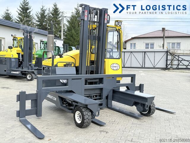 4-way forklift Combilift C4000 DIESEL DUPLEX SPREADER BEAM CABIN