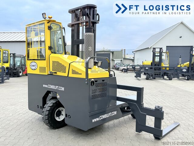 4-way forklift Combilift C4000 DIESEL DUPLEX SPREADER BEAM CABIN