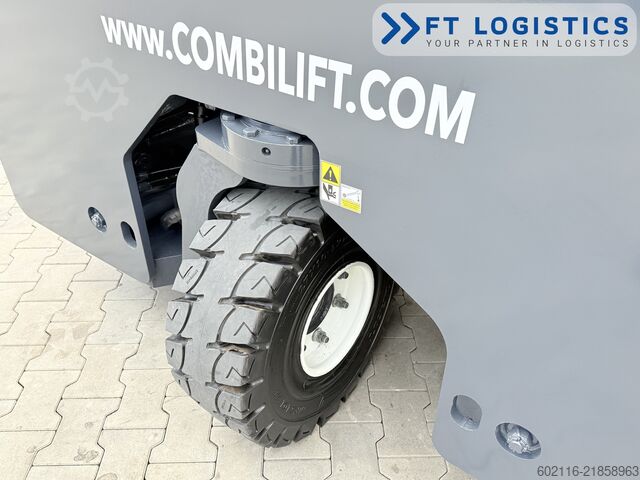 4-way forklift Combilift C4000 DIESEL DUPLEX SPREADER BEAM CABIN