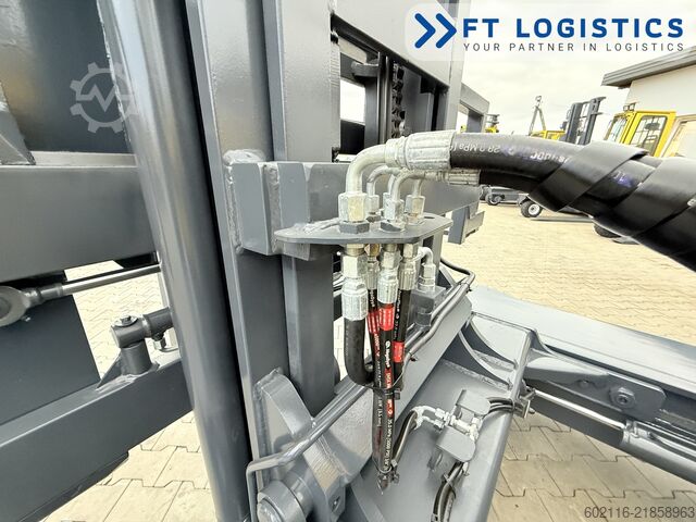 4-way forklift Combilift C4000 DIESEL DUPLEX SPREADER BEAM CABIN