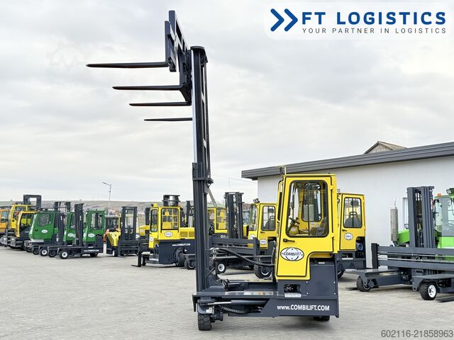 4-way forklift Combilift C4000 DIESEL DUPLEX SPREADER BEAM CABIN