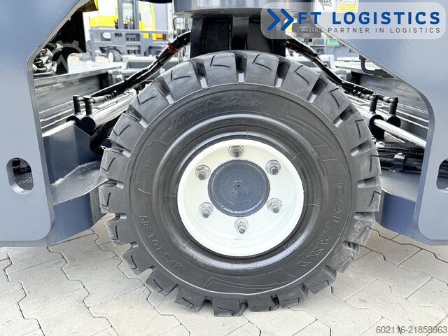 4-way forklift Combilift C4000 DIESEL DUPLEX SPREADER BEAM CABIN