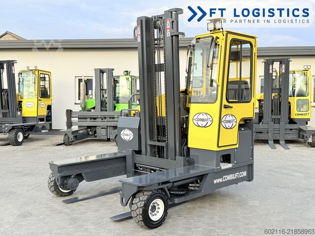 4-way forklift Combilift C4000 DIESEL DUPLEX SPREADER BEAM CABIN