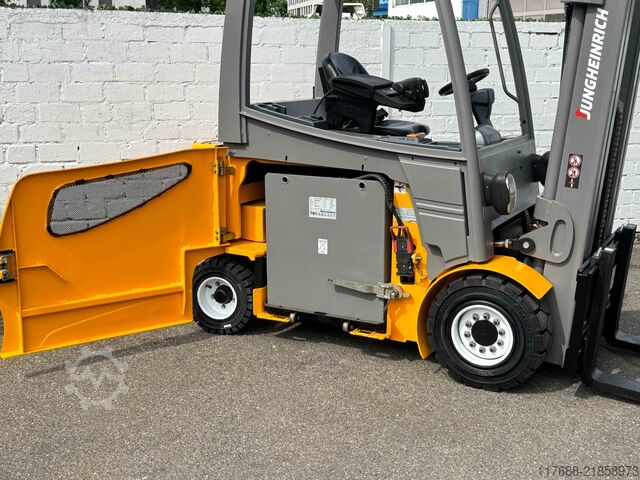 Elektro 4-Rad Jungheinrich EFG 425k - Service Neu - nur 4670 Std Batterie 85%