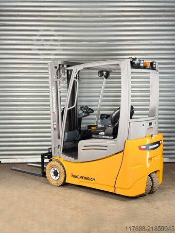 Electric 3-wheeler Jungheinrich EFG 216k - Service Neu + Garantie - Batterie 90%