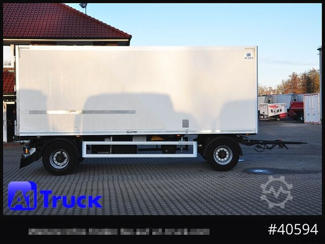 Kofferanhänger KRONE Koffer ISO, stark isoliert ehemaliger Kühlkoffer, Aluboden