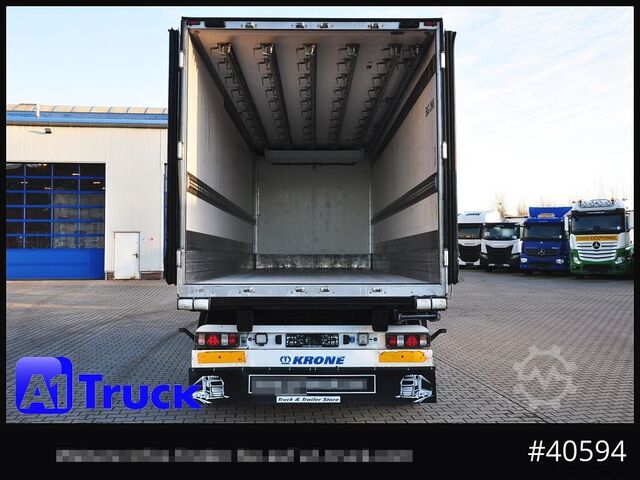 Kofferanhänger KRONE Koffer ISO, stark isoliert ehemaliger Kühlkoffer, Aluboden