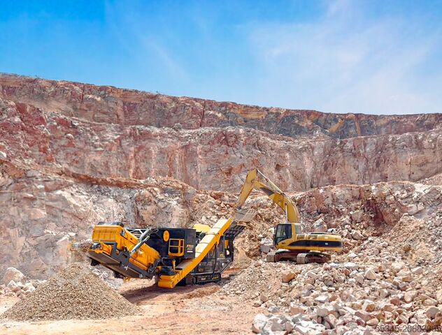 Prallbrecher Mobile Tracked Impact Crusher Mobile Tracked Impact Crusher FTI-130S