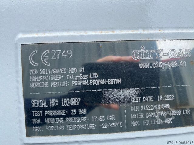 Propane- butane installation