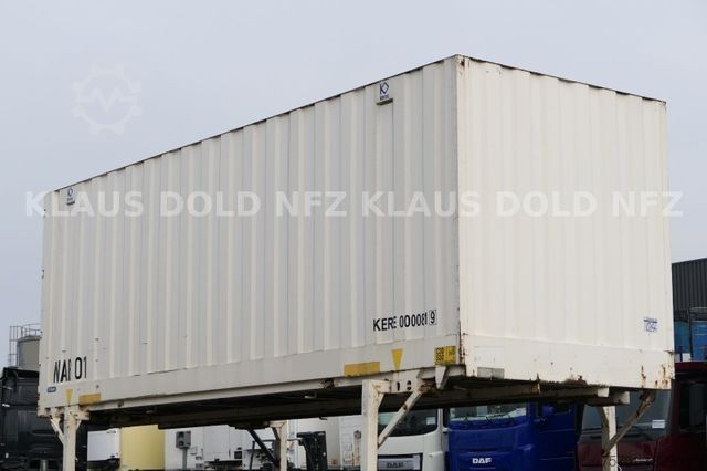 Anhänger-Wechselpritsche Wechselbrücke BDF Container 47 m³