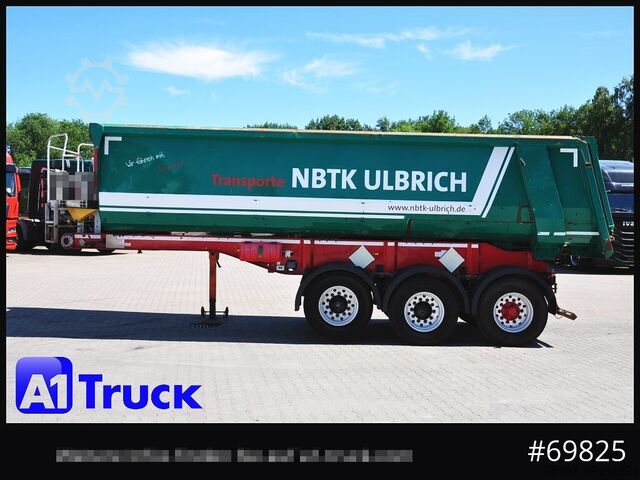 Tipper semitrailer LANGENDORF SKS-HS 24-30, 26m³, Stahl Lift, Alufelgen,