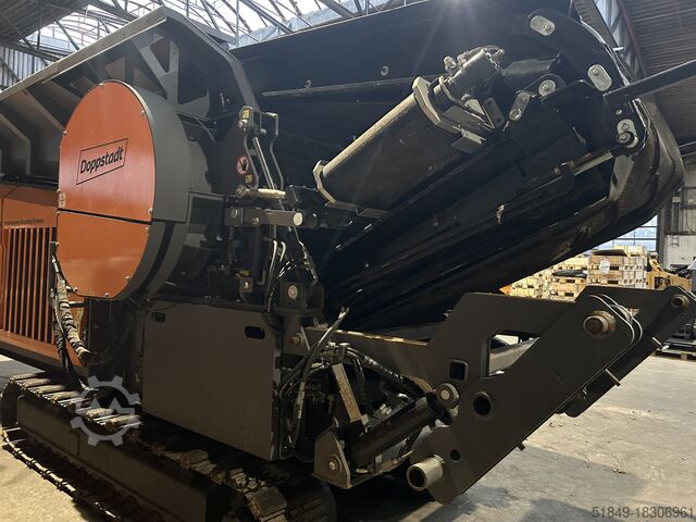 Mobile shredding plant Doppstadt Methor Kette