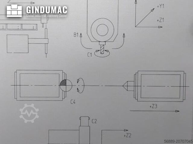 Turn-Mill Centre DMG Gildemeister GMX 400 linear