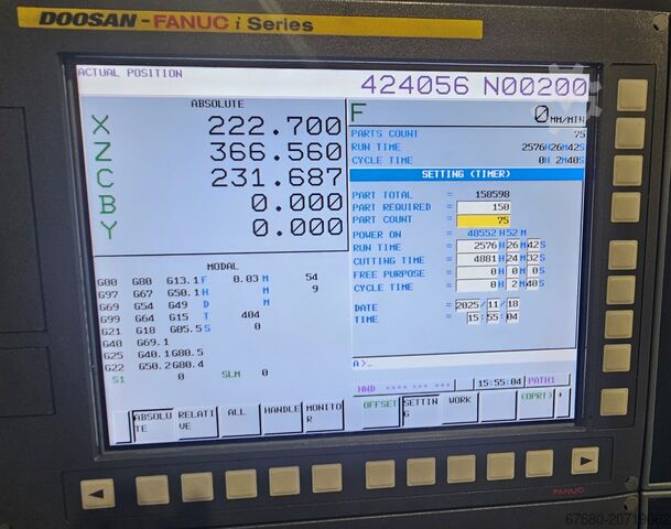 CNC-Drehmaschine Doosan Lynx 220 LSYC