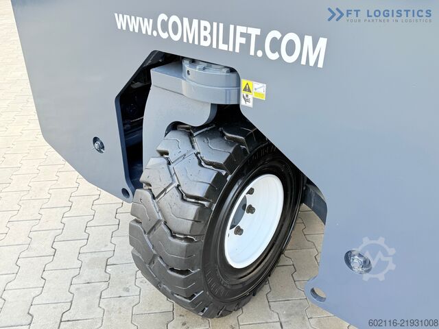 4-way forklift truck Combilift C3000XL / GAS / DUPLEX 3200 / FREE LIFT