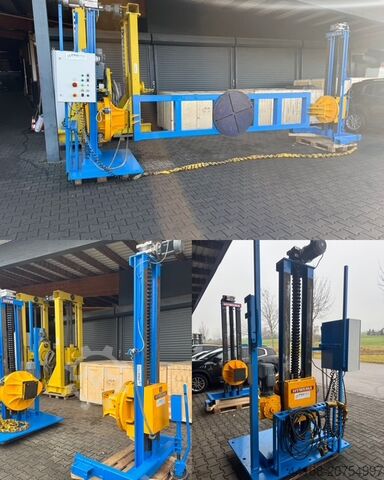 Schweißdrehtisch,Drehtisch,Positionierer Hywema Säulenhubdrehvorrichtung HDV-3.0