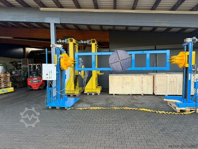 Schweißdrehtisch,Drehtisch,Positionierer Hywema Säulenhubdrehvorrichtung HDV-3.0