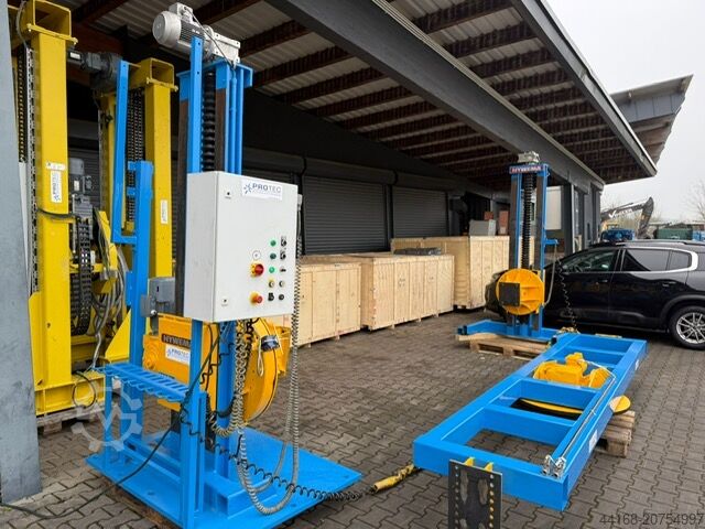 Schweißdrehtisch,Drehtisch,Positionierer Hywema Säulenhubdrehvorrichtung HDV-3.0