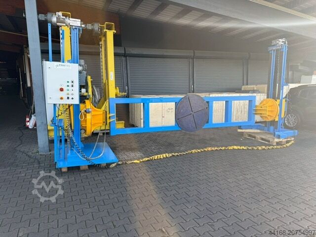 Schweißdrehtisch,Drehtisch,Positionierer Hywema Säulenhubdrehvorrichtung HDV-3.0