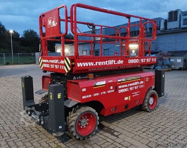 Scissor lift MAGNI DS1218RT 12m Diesel