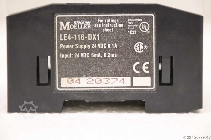 Steuergerät Kompaktsteuerung Klöckner Moeller PS4-201-MM1 LE4-116-DX1