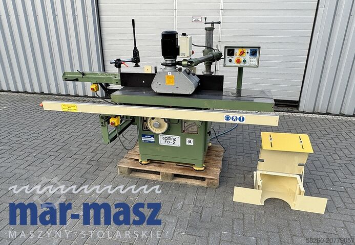 Tischfräse mit Wagen GOMAD FD-2