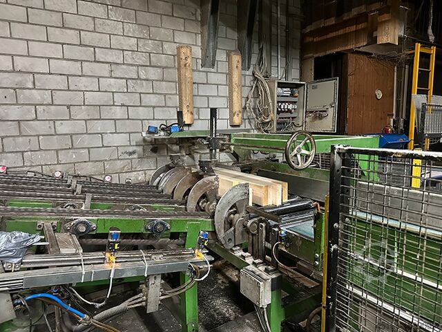 Finger jointing line