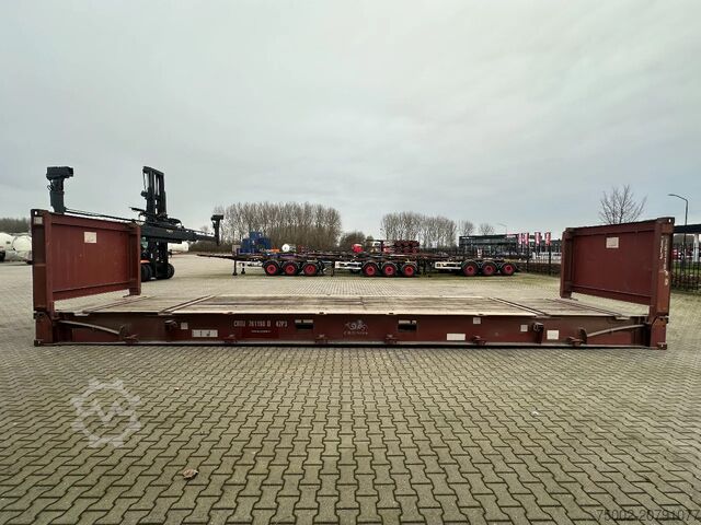 Flachcontainer CIMC 40FT FLATRACK FLUSH FOLDING / CSC: 10/2027 / 10...