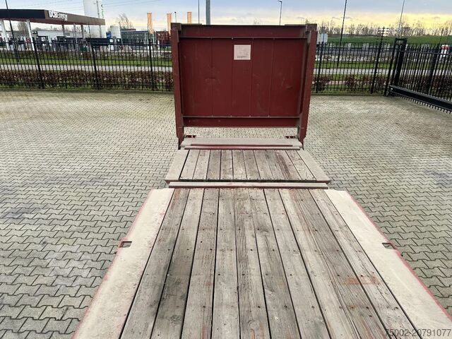 Flachcontainer CIMC 40FT FLATRACK FLUSH FOLDING / CSC: 10/2027 / 10...