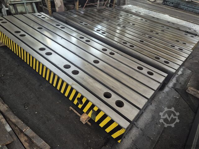 Mounting plate with T-slots PORĘBA, DEFUM, SKODA PŁYTA MONTAŻOWA Z ROWKAMI TEOWYMI