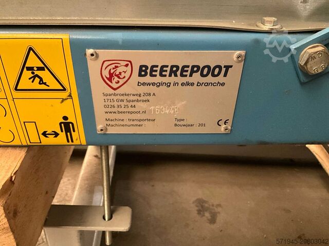 Förderband Beerepoot Transportband 250mm lengte: 4,20 meter