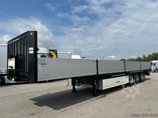 Open semitrailer KRONE SDP 27 BAUSTOFF AUFLIEGER NEU,  1-A LIFTACHSE, MEHRERE EINHEITEN VORHANDEN
