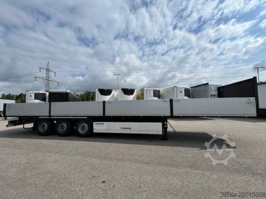 Open semitrailer KRONE SDP 27 BAUSTOFF AUFLIEGER NEU,  1-A LIFTACHSE, MEHRERE EINHEITEN VORHANDEN