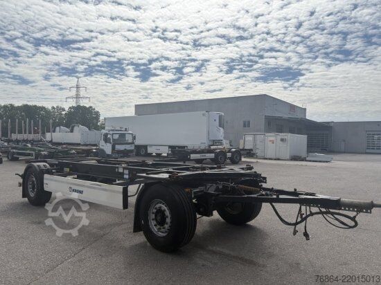Swap chassis trailer KRONE AZ, LAFETTE  BPW-ACHSEN