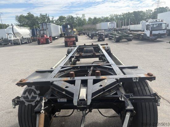 Swap chassis trailer KRONE AZ, LAFETTE  BPW-ACHSEN