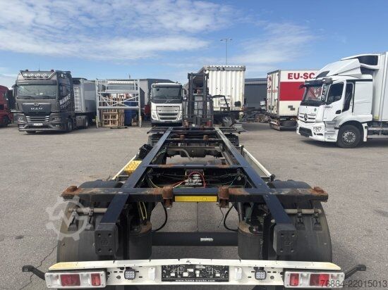 Swap chassis trailer KRONE AZ, LAFETTE  BPW-ACHSEN
