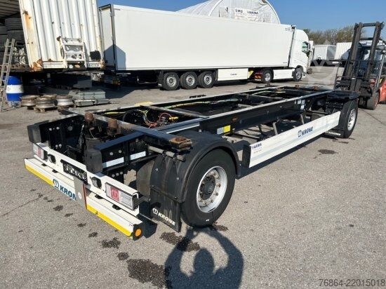 Swap chassis trailer KRONE AZ, MAXI-LAFETTE  BPW-ACHSEN