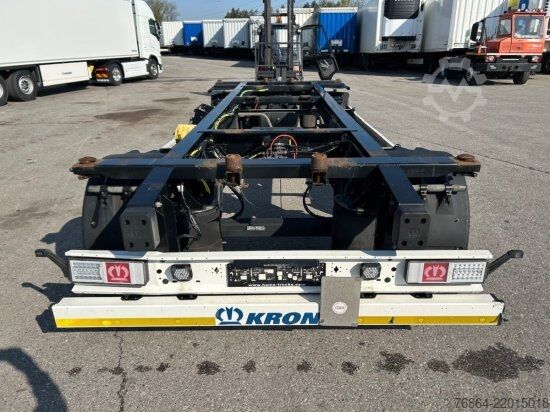 Swap chassis trailer KRONE AZ, MAXI-LAFETTE  BPW-ACHSEN
