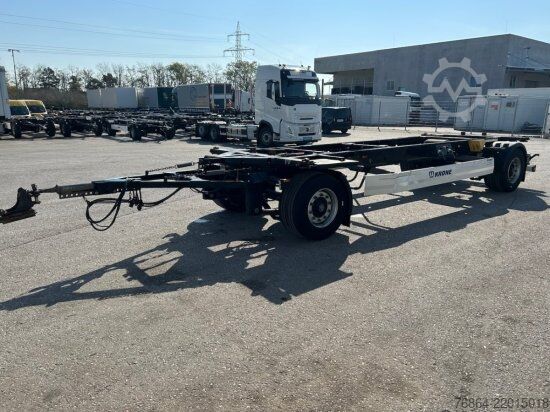 Swap chassis trailer KRONE AZ, MAXI-LAFETTE  BPW-ACHSEN