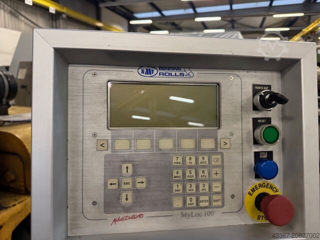 CNC 4 Walzen Rundbiegemaschine LUNA 8344  17/06